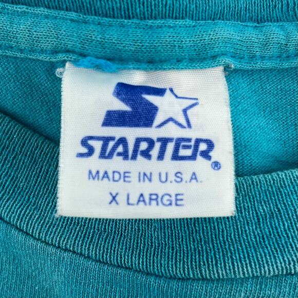 90s NHL San Jose Sharks Starter tshirt 1990s vintage - Picture 5 of 9